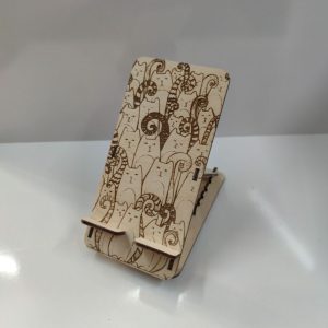 استند موبایل چوبی ms14